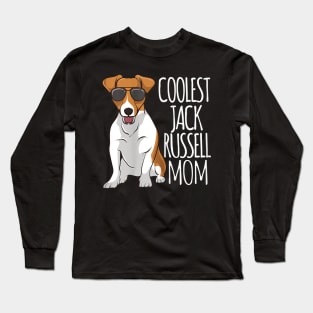 Coolest Jack Russel Mom Jack Russell Terrier Mother Dog Long Sleeve T-Shirt